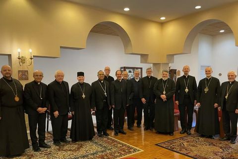 Metropolitan Borys Gudziak Participates in Spring Meeting of Eastern Catholic Bishops in St. Louis