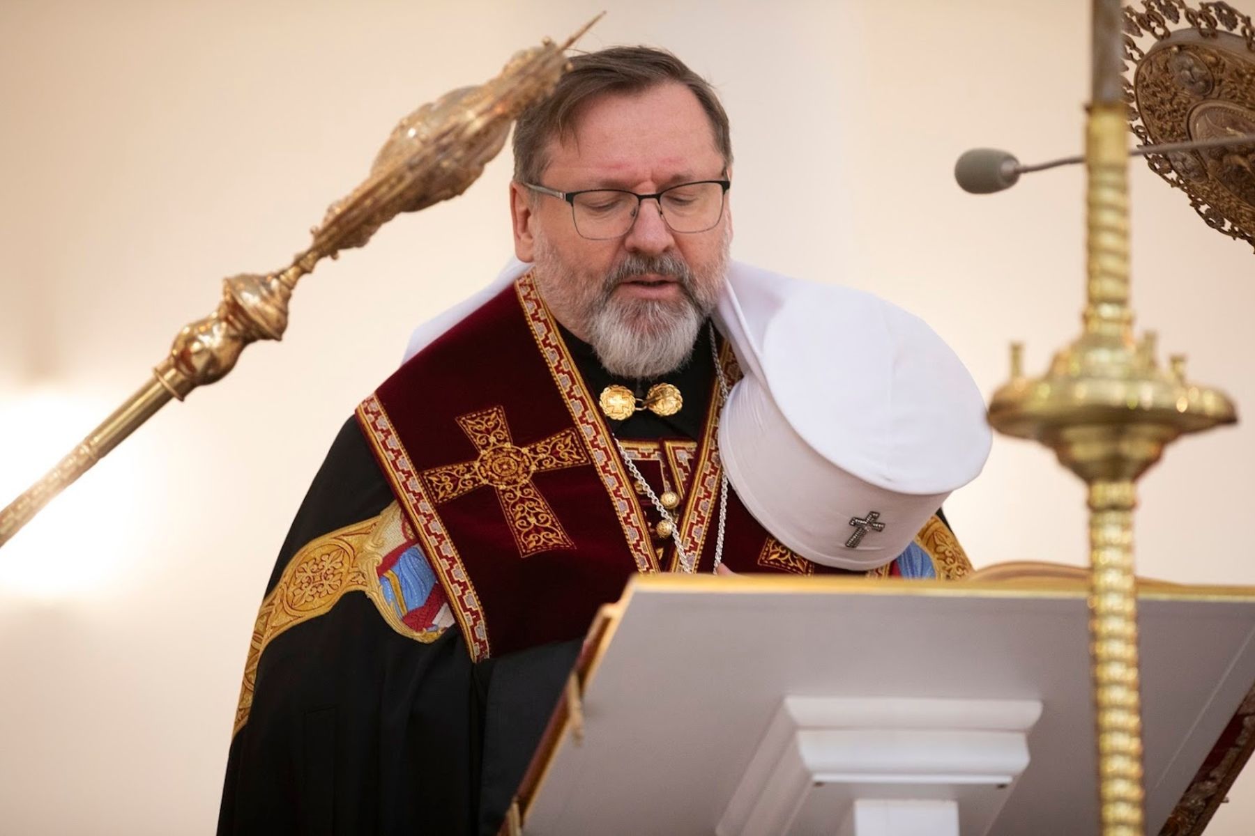 Проповідь Блаженнішого Святослава під час Утрені страстей Христових