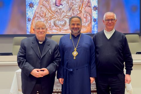 Кардинал Ґуалтьєро Бассетті зустрівся зі священниками Апостольського екзархату в Італії