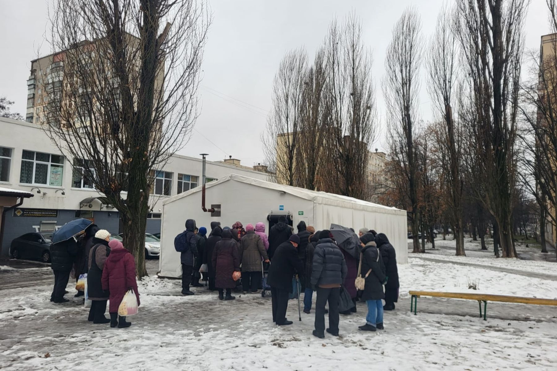 За підтримки Патріаршої фундації «Мудра справа» на Київщині роздали гарячі обіди