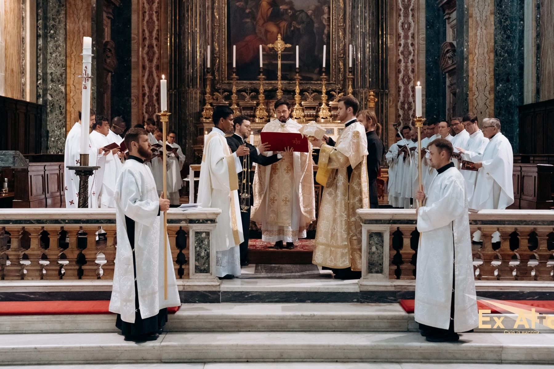 Українські студенти в Римі організували візантійську Літургію та благодійний збір для прифронтових регіонів