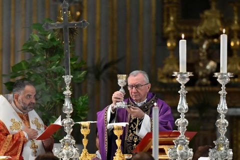 Кардинал П’єтро Паролін очолив у Римі молитву за жертв Голодомору в Україні