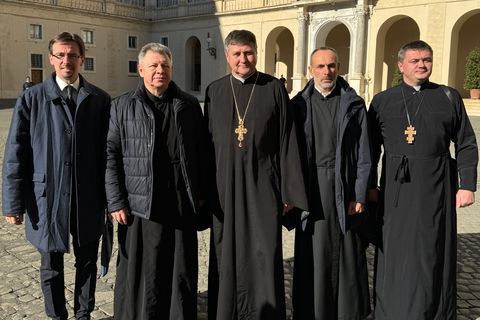 Делегація УГКЦ на конференції в Римі обговорила аспекти канонічних процесів та душпастирства під час війни