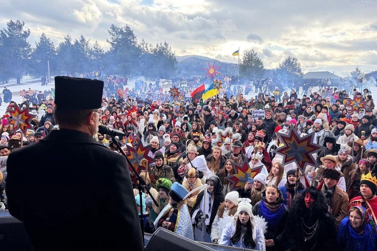 Вертепне волонтерство: у Мшанці відбувся масштабний фестиваль на підтримку ЗСУ 