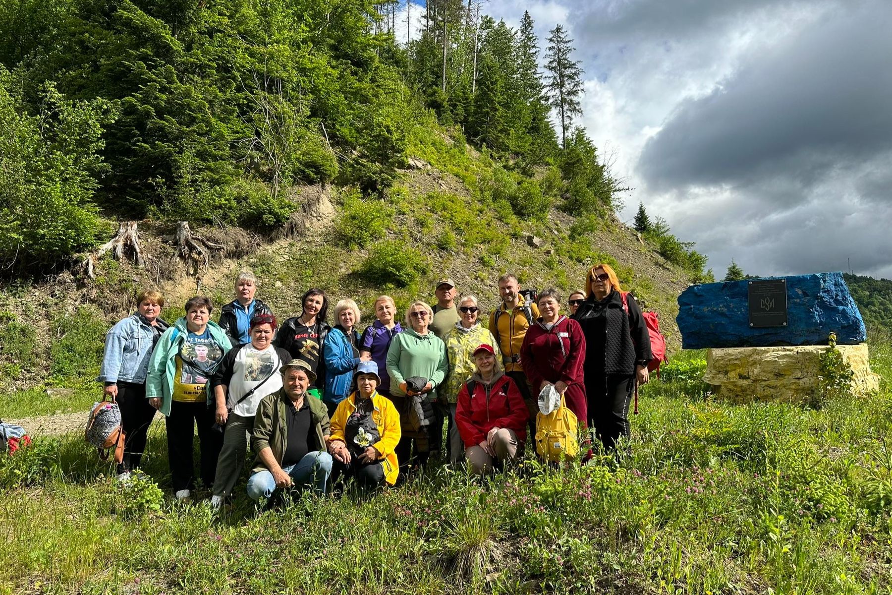 Parents of Fallen Soldiers Climb Mount Makivka