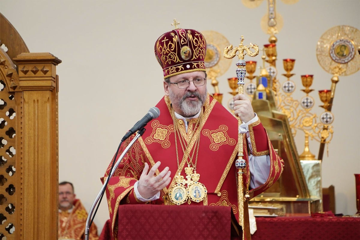 Проповідь Блаженнішого Святослава у Хрестопоклонну неділю в соборі Пресвятої родини у Вашингтоні