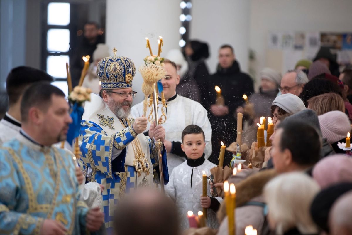 «У Христі є світло, яке веде нас до зустрічі з Богом», — Глава УГКЦ у свято Стрітення