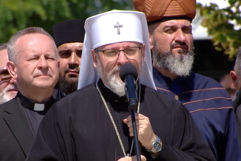 «Бог перетворив води Дніпра на води відродження нашого народу», — Глава УГКЦ