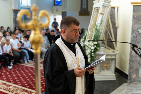 У Зарваниці відбувся Чин архиєрейського найменування отця Володимира Фірмана