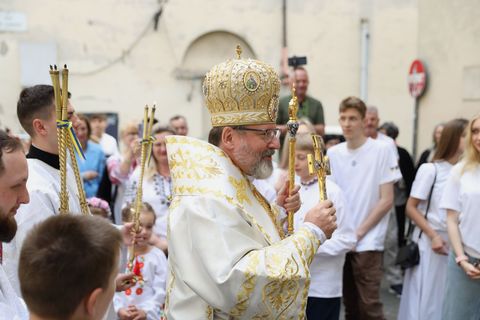 «Сьогодні для України жінка є таїнством надії», — Блаженніший Святослав під час візиту до Флоренції