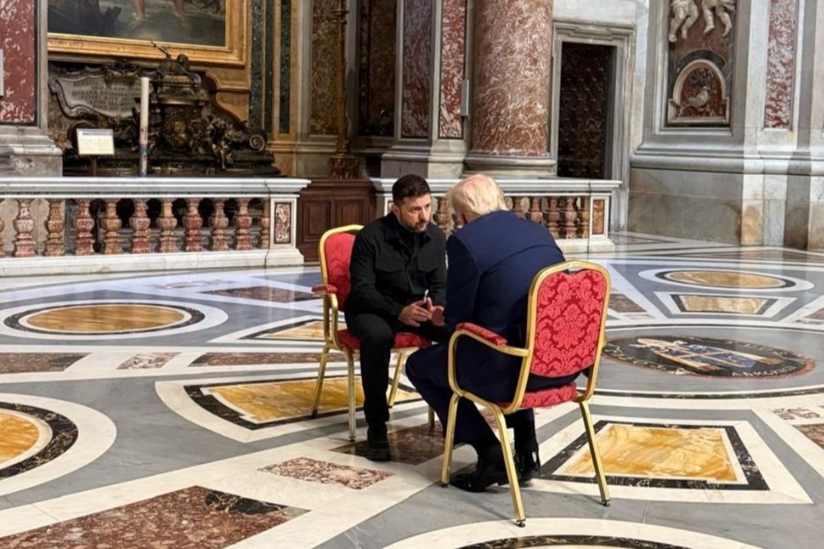 Sua Beatitudine Sviatoslav: «L’incontro tra il Presidente degli Stati Uniti d’America e il Presidente Zelensky — un commovente incontro al cospetto della tomba dell’apostolo Pietro»
