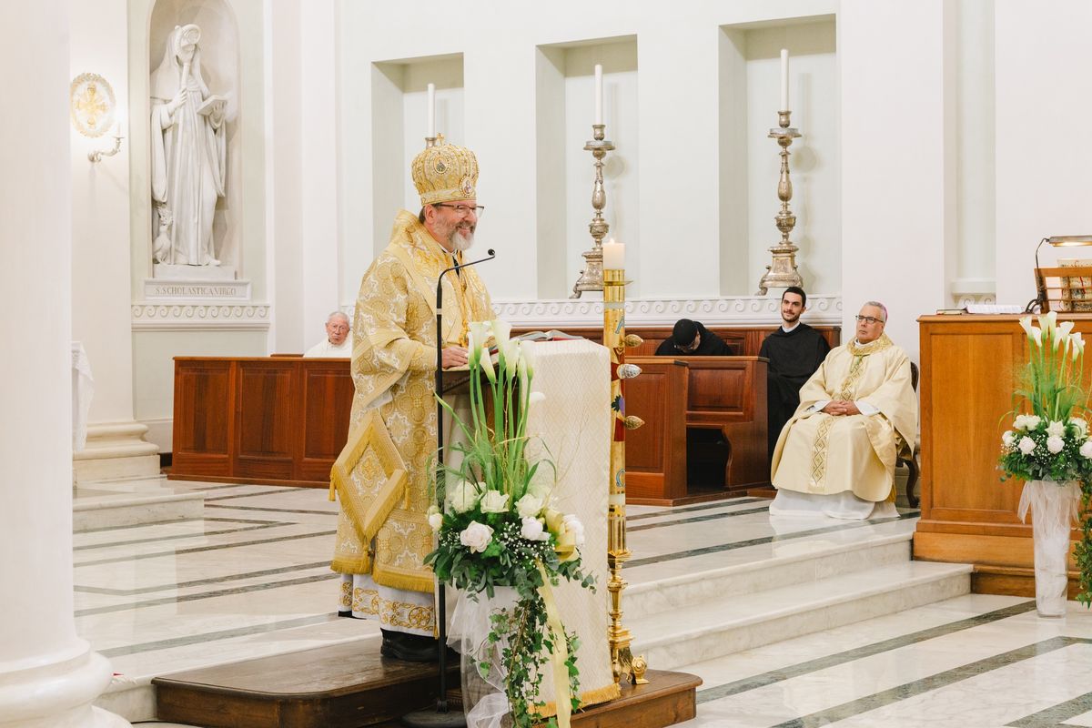 L’omelia di Sua Beatutidine Sviatoslav nella Domenica del Buon Pastore a Subiaco
