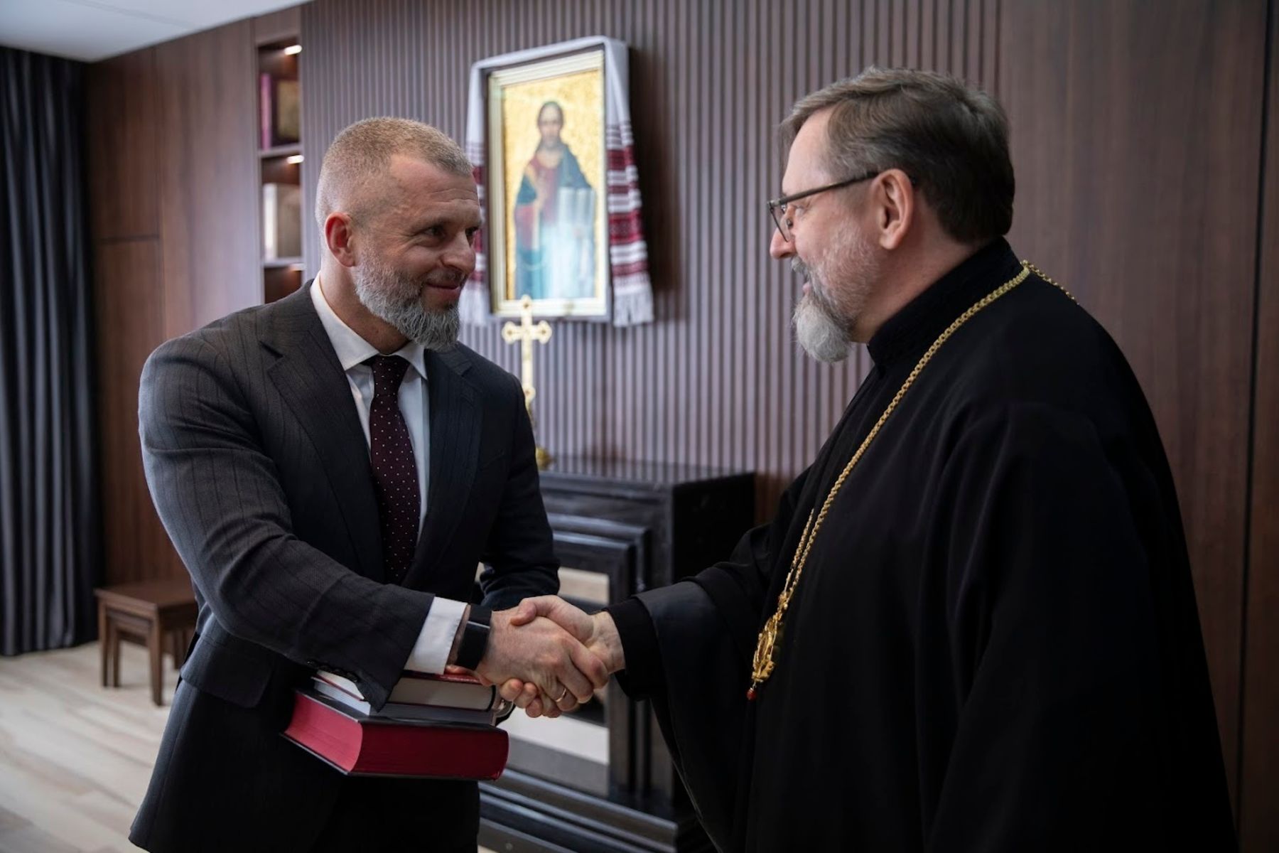 Глава УГКЦ обговорив із міністром молоді та спорту України формування української ідентичності, підтримку молоді та розвиток партнерства