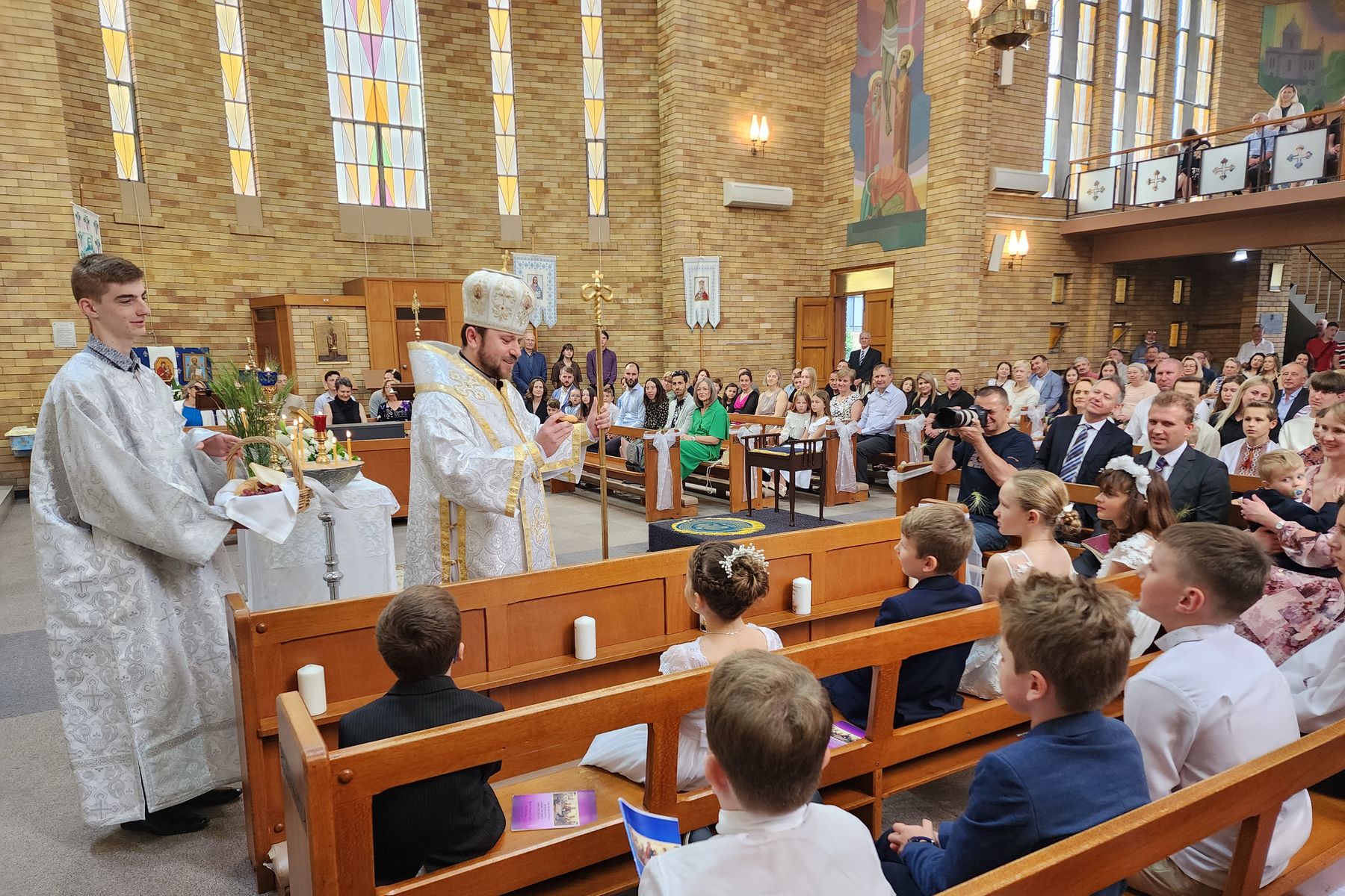 “Only the pure in heart can accept the Holy God,” — Bishop Mykola Bychok during the Divine Liturgy in the city of Sydney