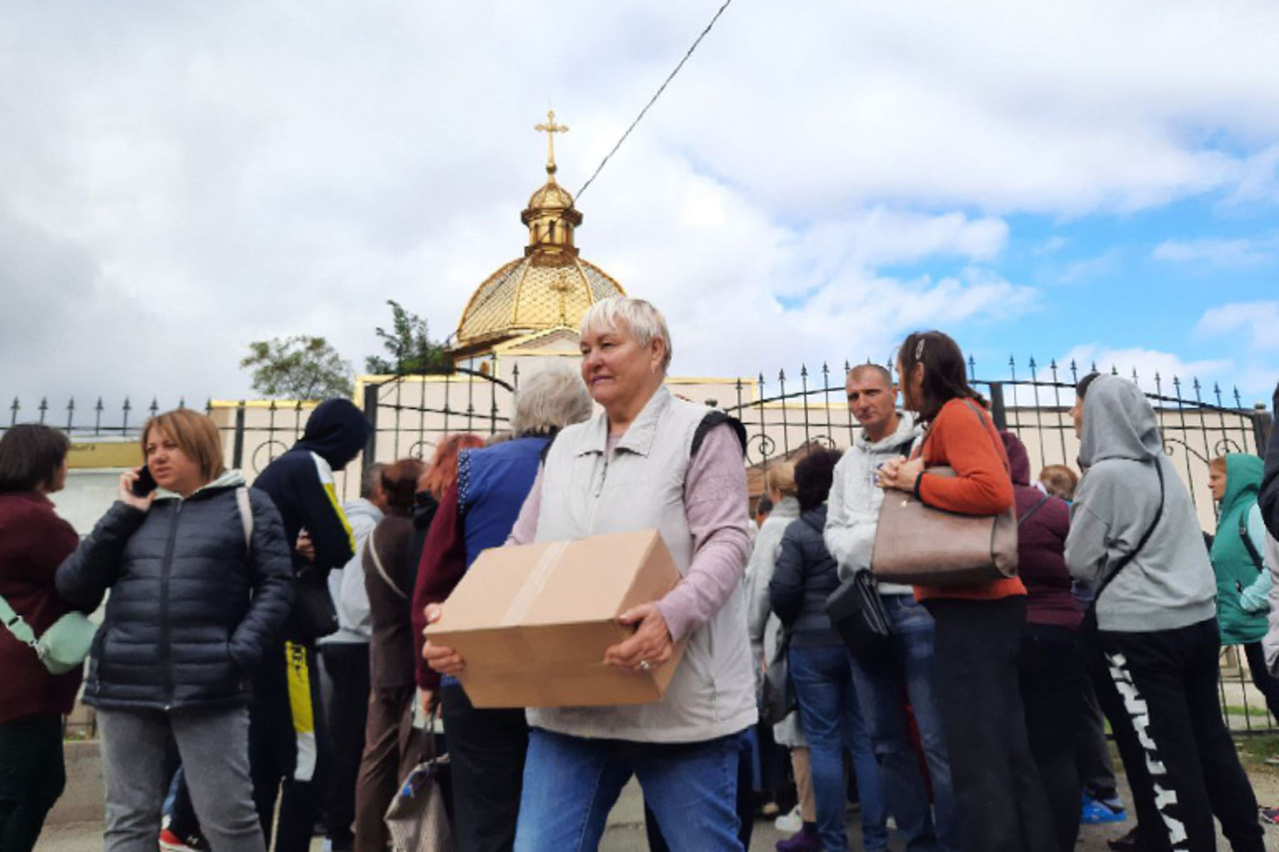 Продуктові набори від фундації «Мудра справа» підтримують переселенців в Одесі