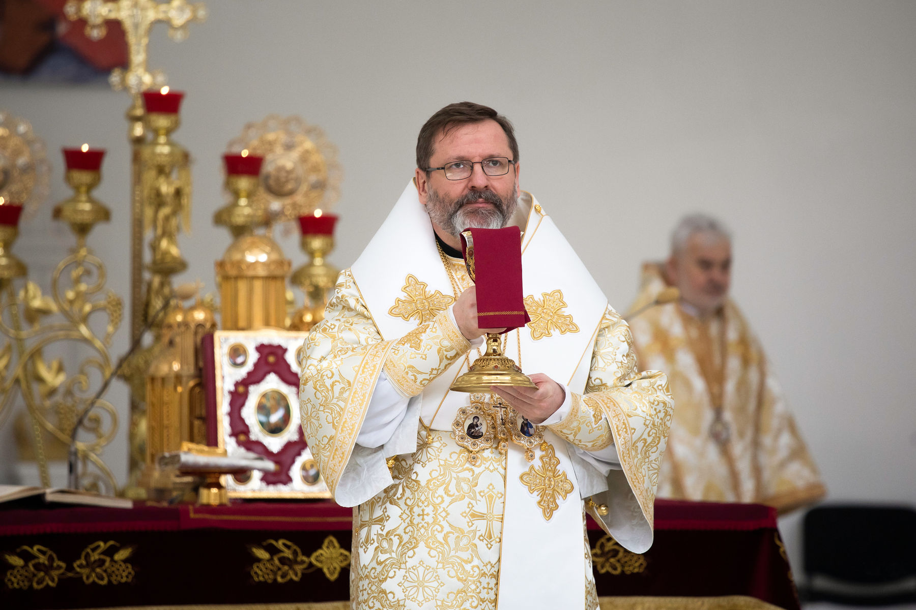 “Christ Himself wants to become a source of sustenance for the suffering Ukrainian people”: Head of the UGCC on the Feast of the Holy Eucharist