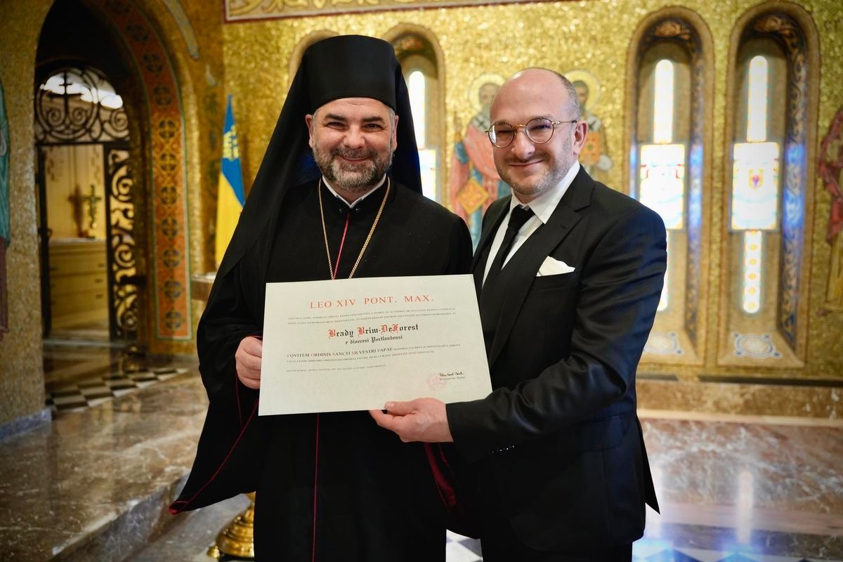 Брейді Брім-ДеФорест отримав папський орден за підтримку УГКЦ
