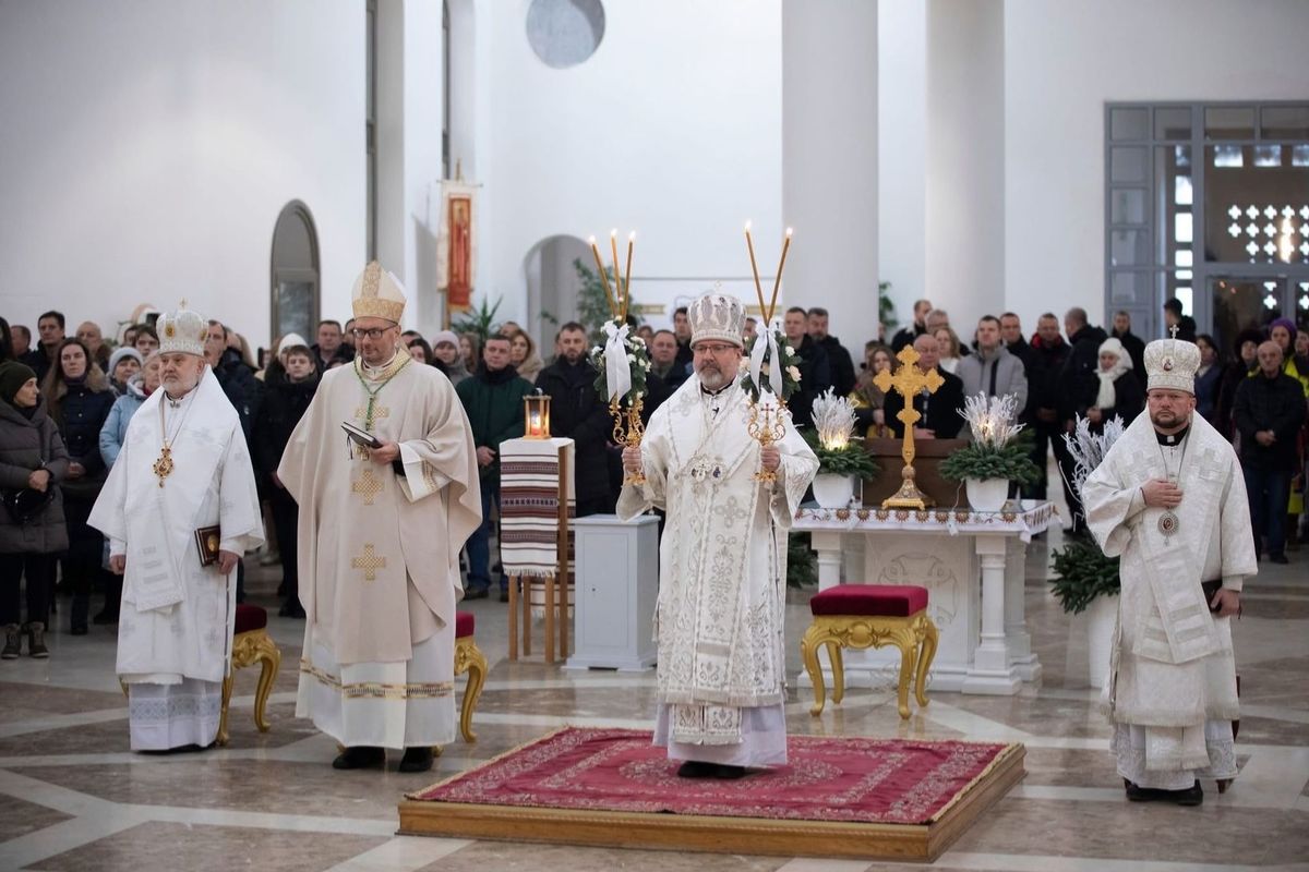 Sua Beatitudine Sviatoslav a Natale: «La pace sulla terra è possibile solo quando c’è spazio per la vita umana»
