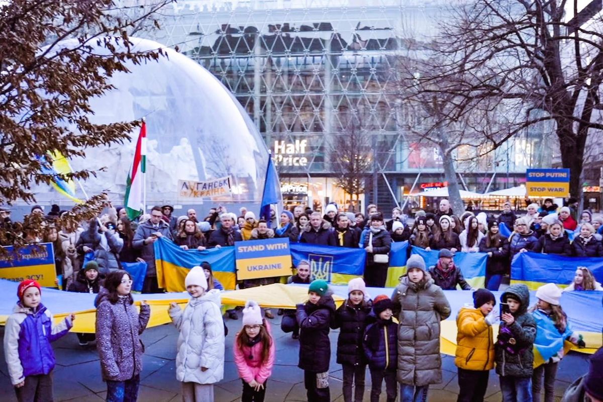 Українці в Угорщині відзначили День Соборності