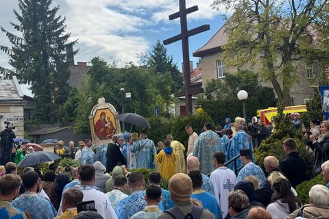 У Ярославі відбулася проща до чудотворної ікони «Милосердя Двері»