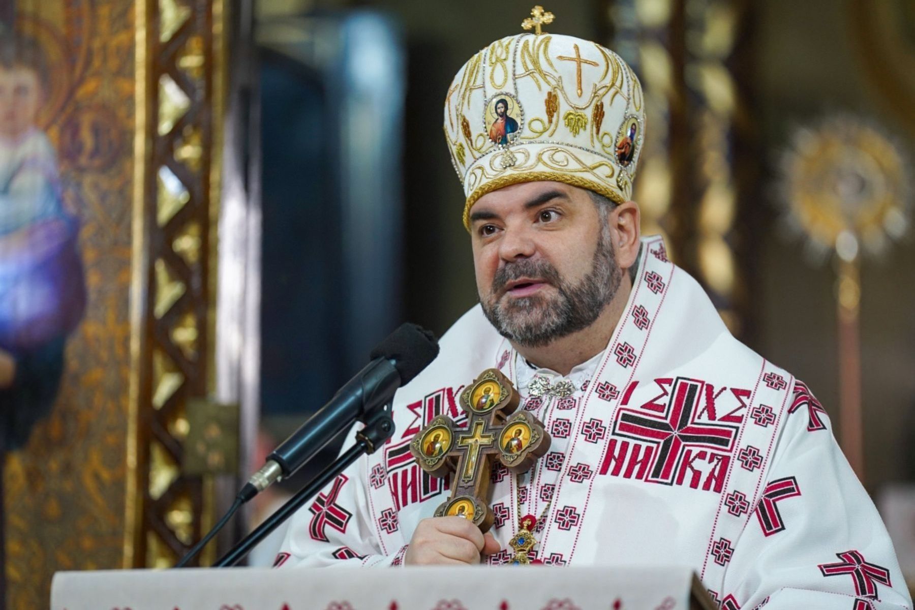 «Ваші духовні дари й досвід служать усій нашій Церкві», — Глава УГКЦ привітав владику Григорія Комара з 50-річчям