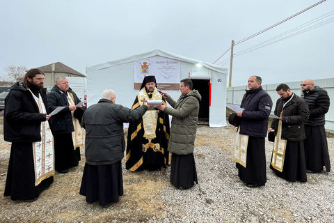 “God will be destroying the plans of the enemy until Ukraine wins,” — Bishop Mykhailo Bubniy at the consecration of the Point of Invincibility in Odesa