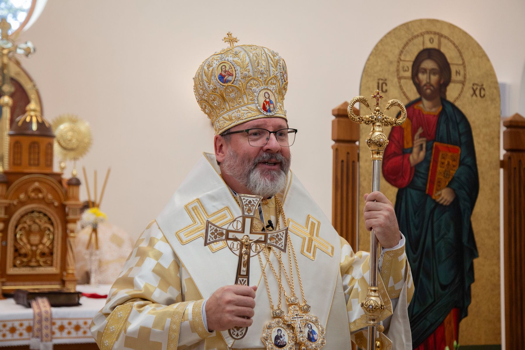 Проповідь Блаженнішого Святослава в неділю після Воздвиження та в день освячення храму Преображення Господнього в м. Кам’янське