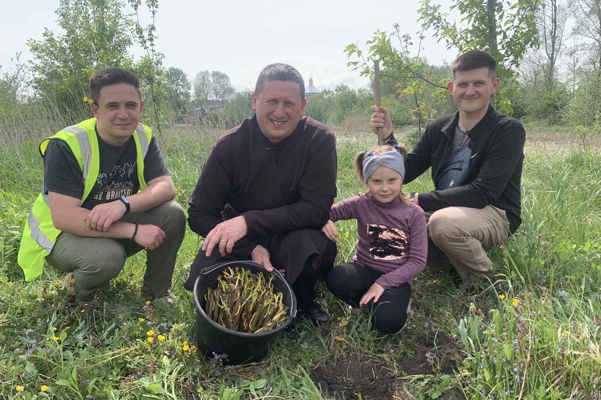 У Тернопільсько-Зборівській архиєпархії створили енергетичну плантацію