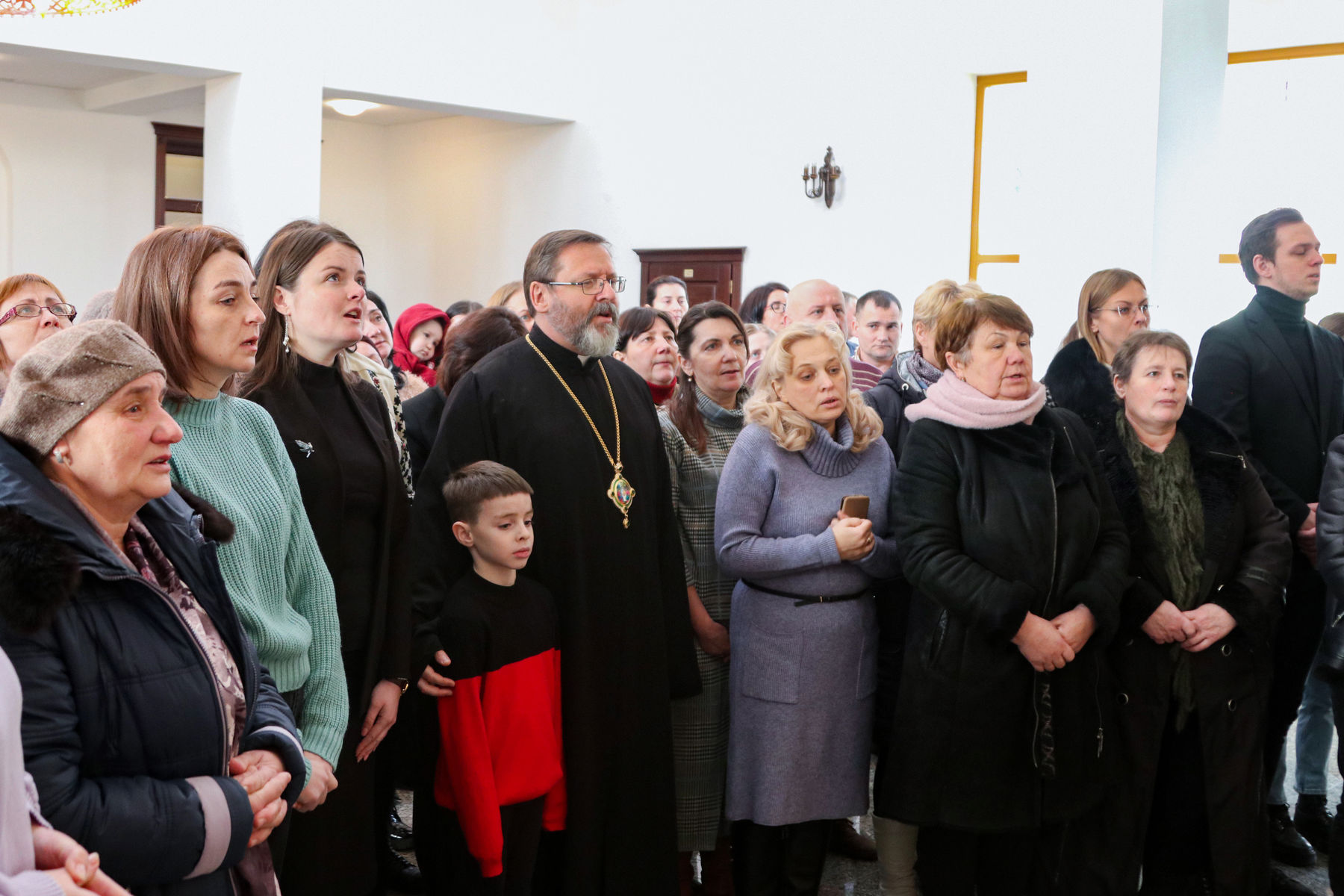 Блаженніший Святослав зустрівся з родинами полонених і зниклих безвісти