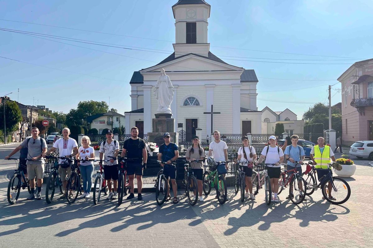 Відбулася Молодіжна велопроща до Воледовголуцької чудотворної ікони Пресвятої Богородиці