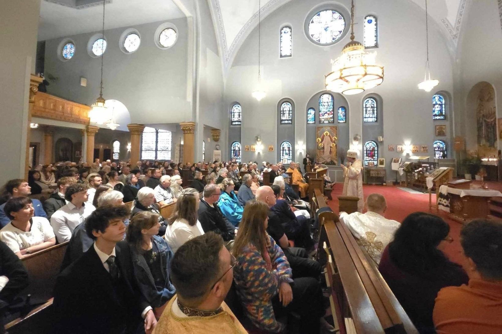Вірні під час паломництва у Піттсбурзі