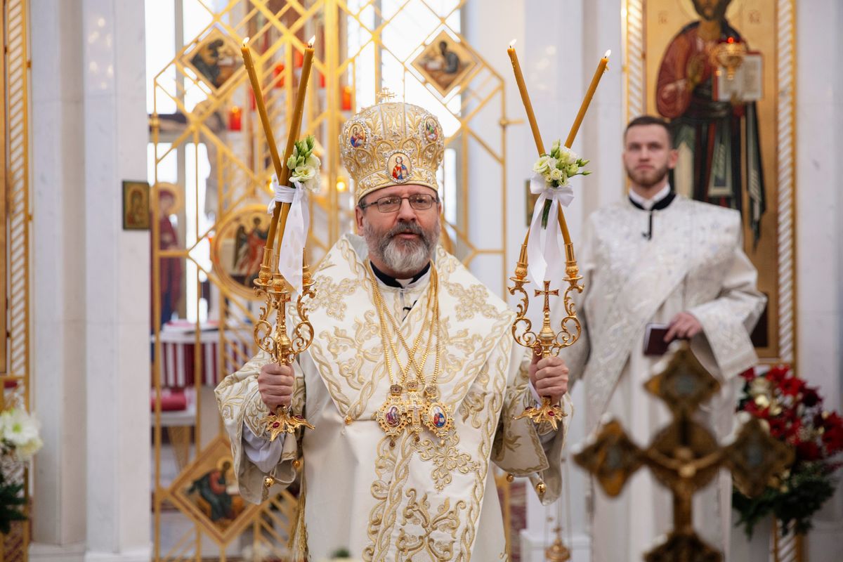 «Сьогодні чуємо слово запевнення: Господь Бог сам збереже український народ!» — Глава УГКЦ у неділю після Різдва